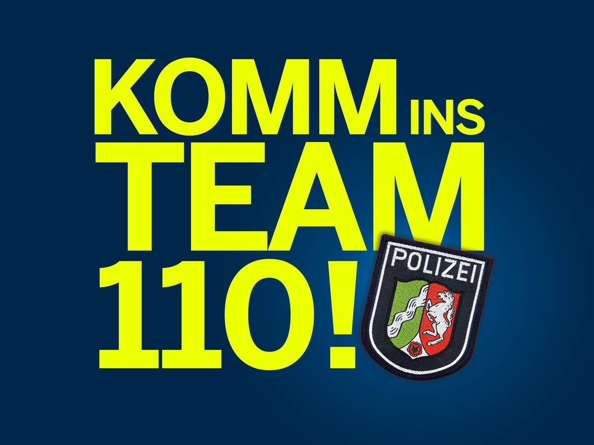 Komm ins Team 110