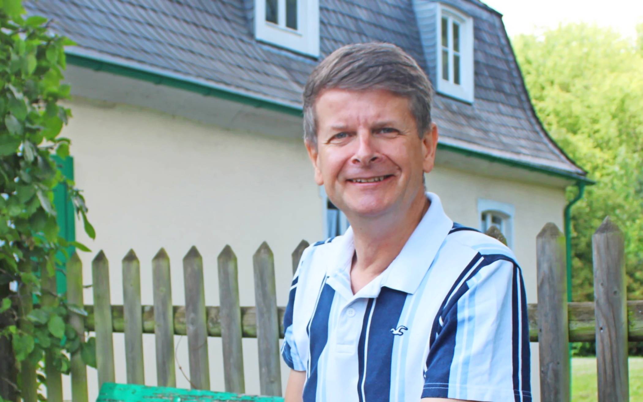 Thomas Sterz an der Goldberger Mühle,