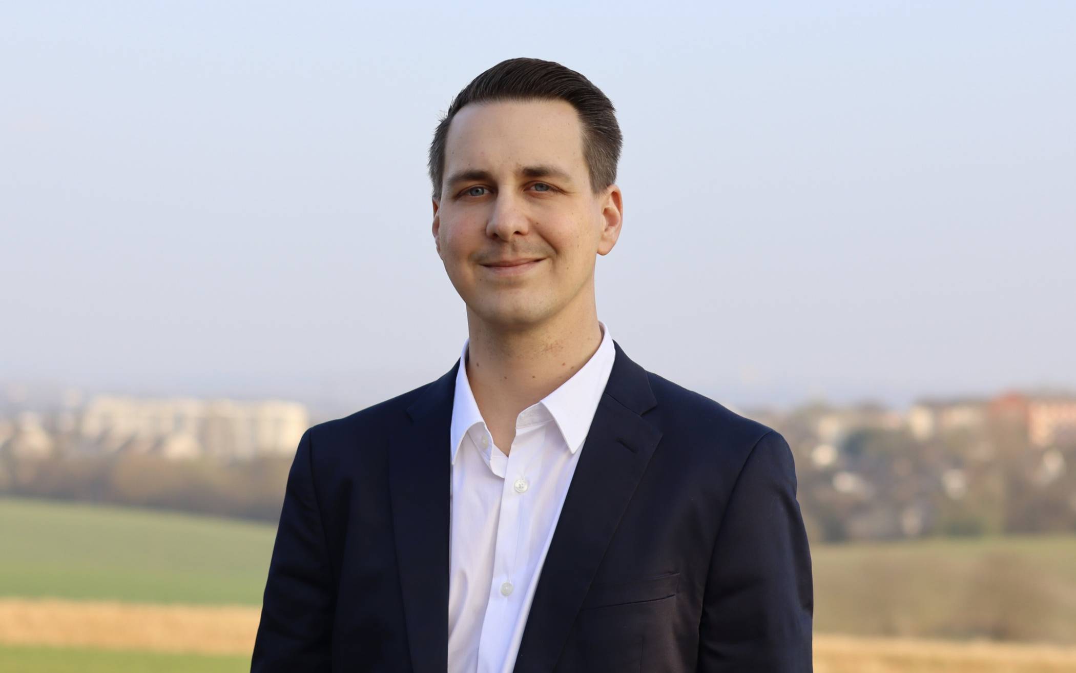 Bürgermeisterkandidat André Bär schaffte es in
