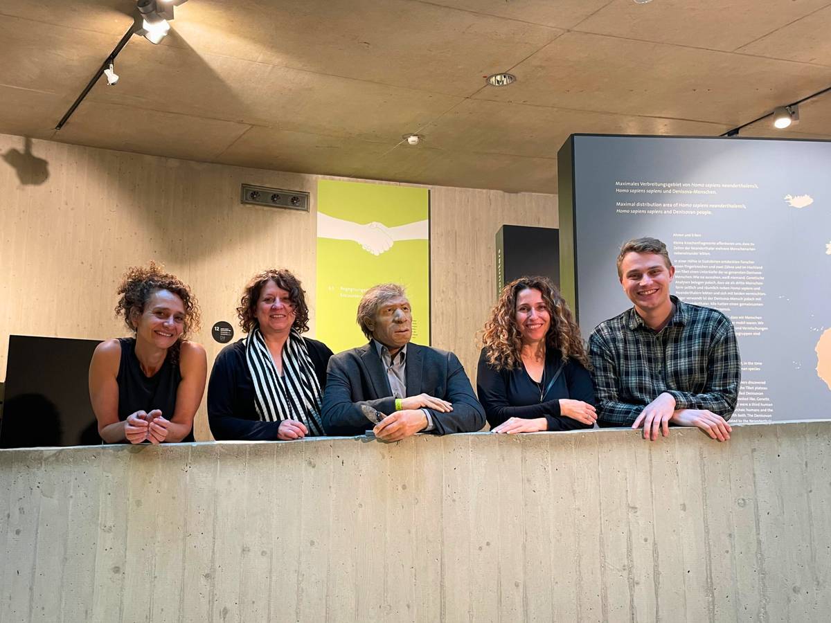 Delegation aus Israel besucht das Neanderthal Museum