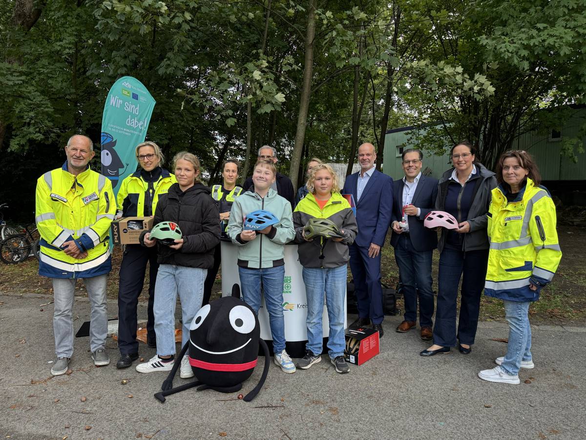 Aktion: Helm schützt Leben