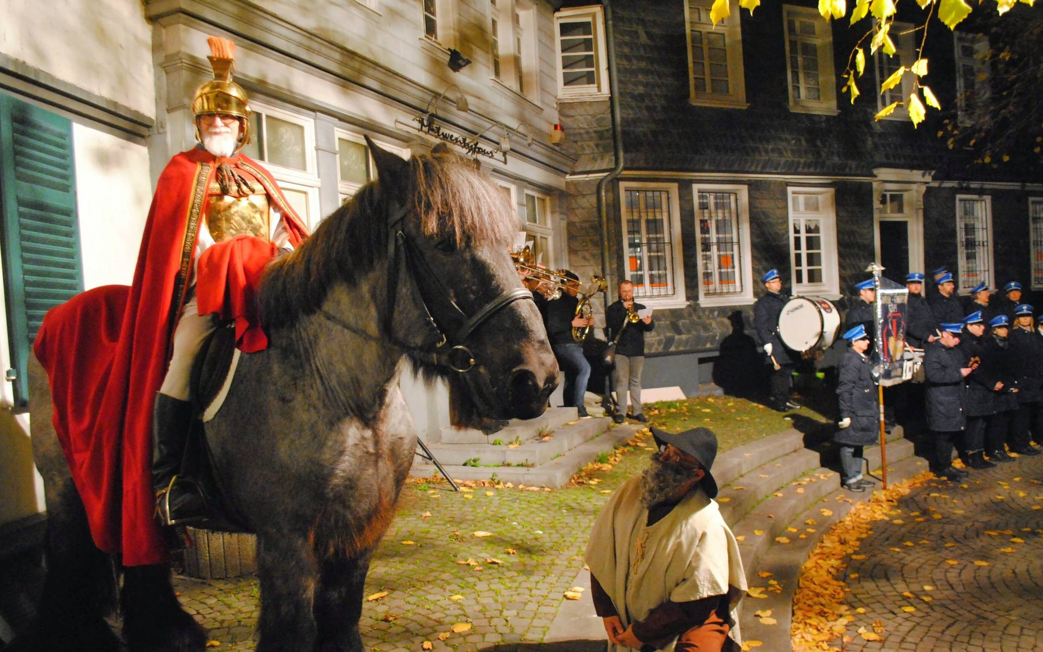 Auf dem Marktplatz in der Obestadt