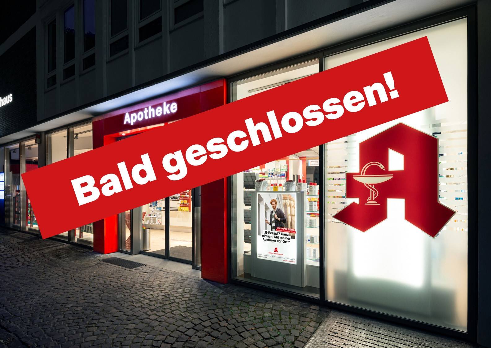 Apothekensterben wird weitergehen.