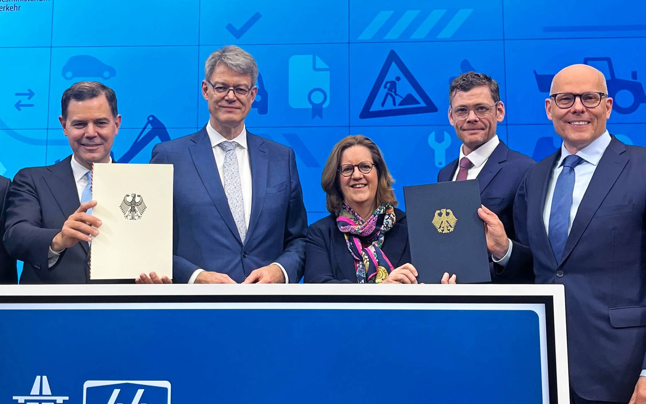 Michael Güntner (Autobahn GmbH), Verkehrsminister Patrick