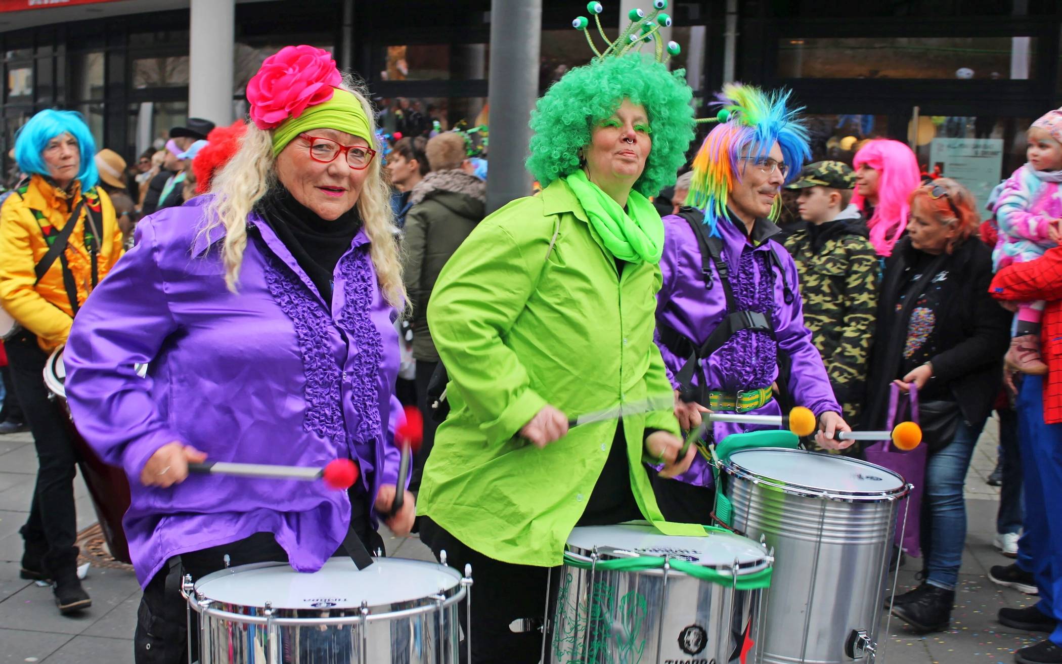 Ein buntes, kreatives Spektakel – darauf