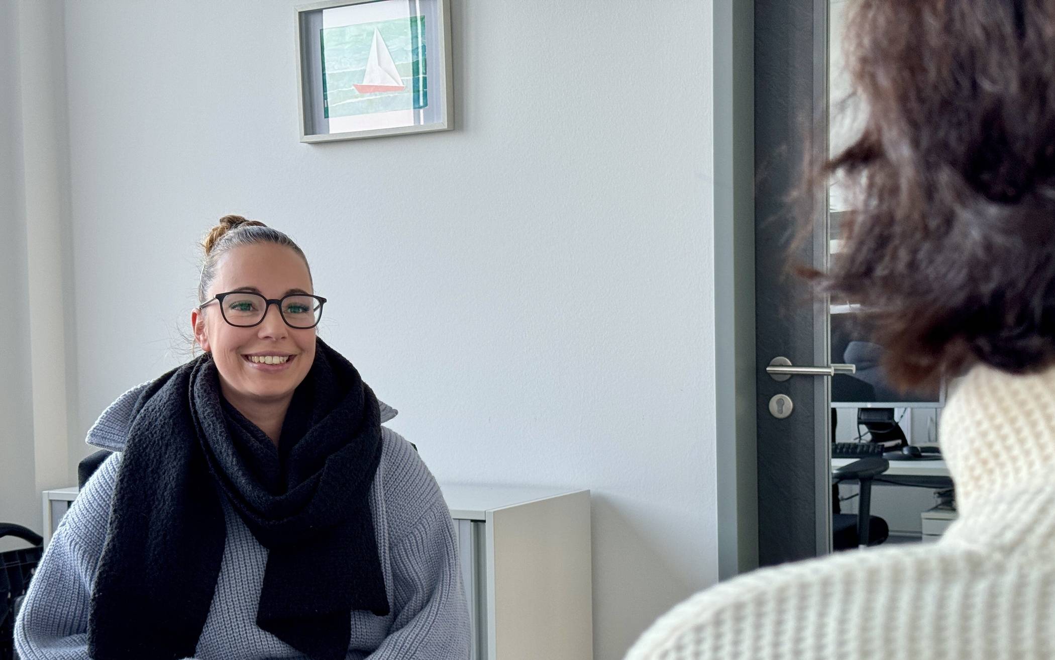 Koordinationsfachkraft Justine Acker.