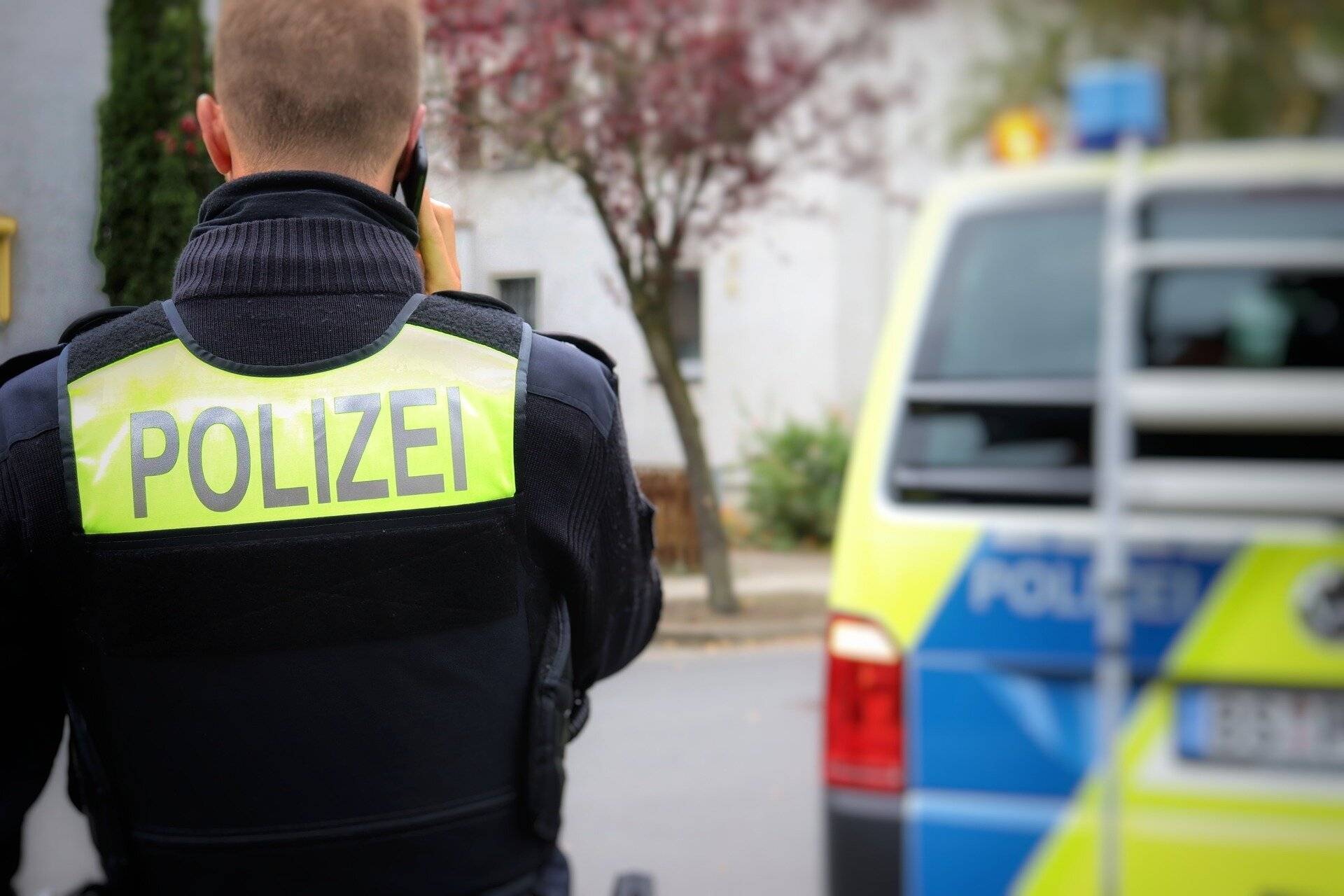 Polizei im Einsatz.⇥Symbolfoto: Jonas Augustin /