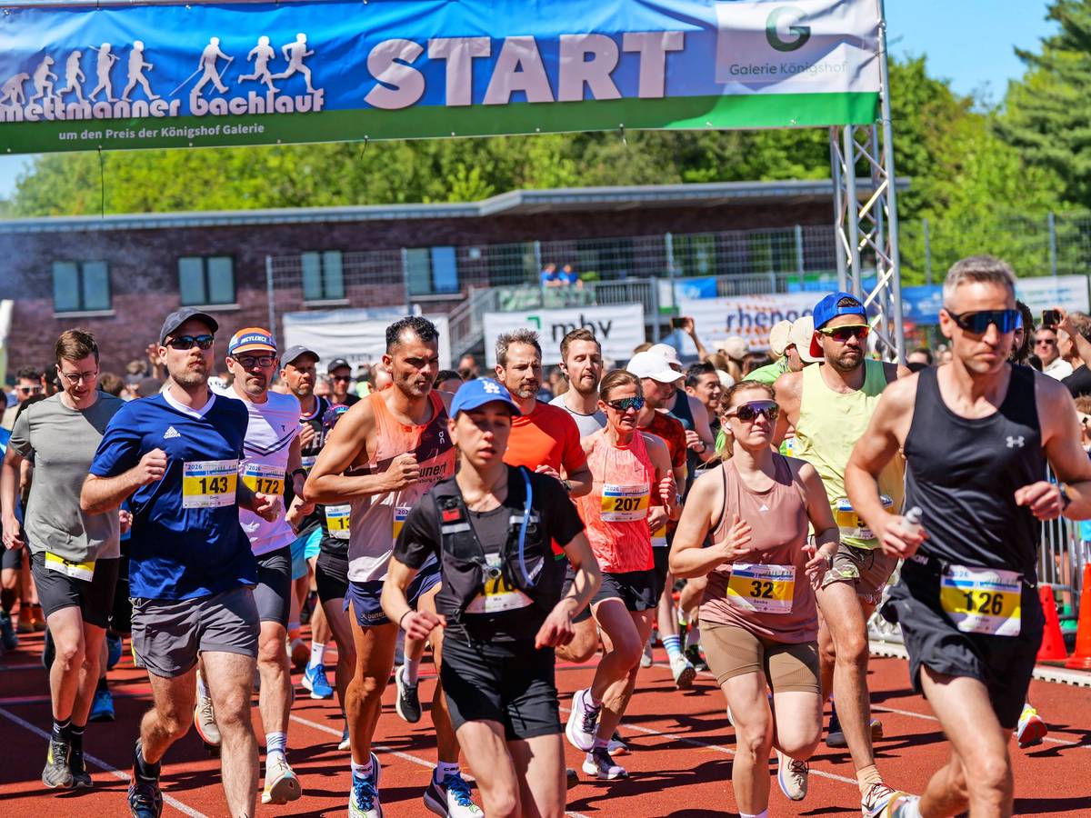Teilnahme-Rekord beim „Bachlauf“
