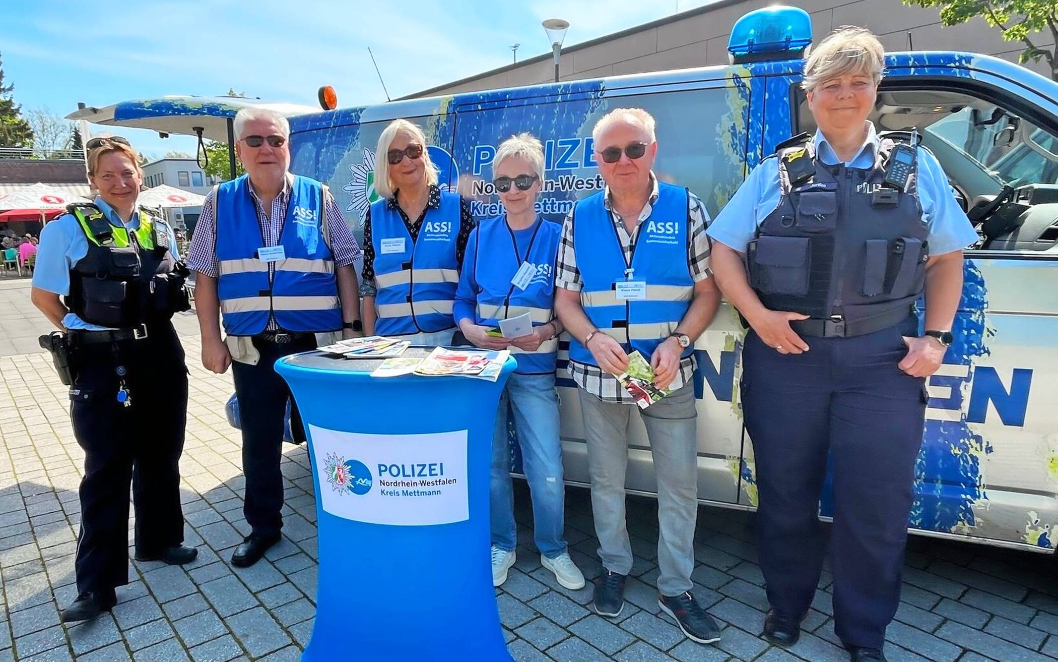 Aktion zum Schutz vor Taschendiebstahll