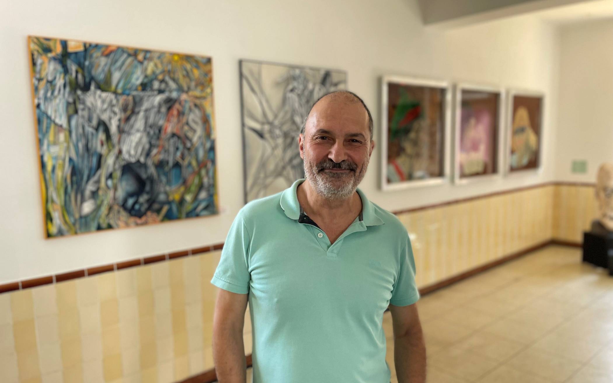 Michalis Papadopoulos, der erste Vorsitzende des
