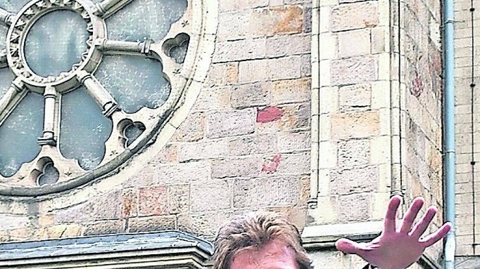  Die großen Musikerposen beherrscht Ivo aus dem Effeff! 
