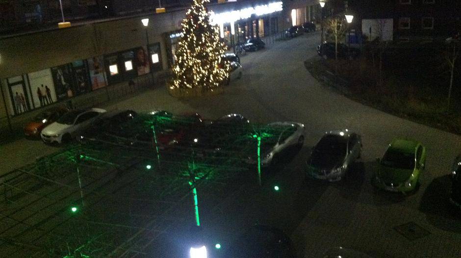 Wildes Parken auf dem Platz Am Königshof