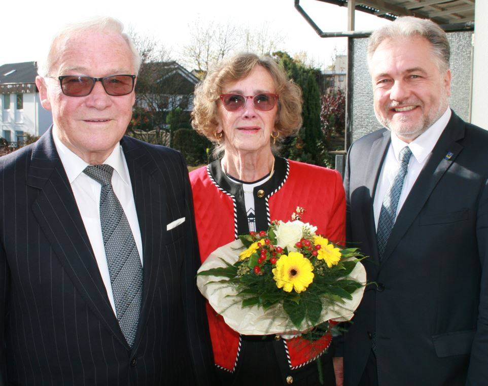 Lieselotte und Helmut Fiedrich feiern Diamanthochzeit