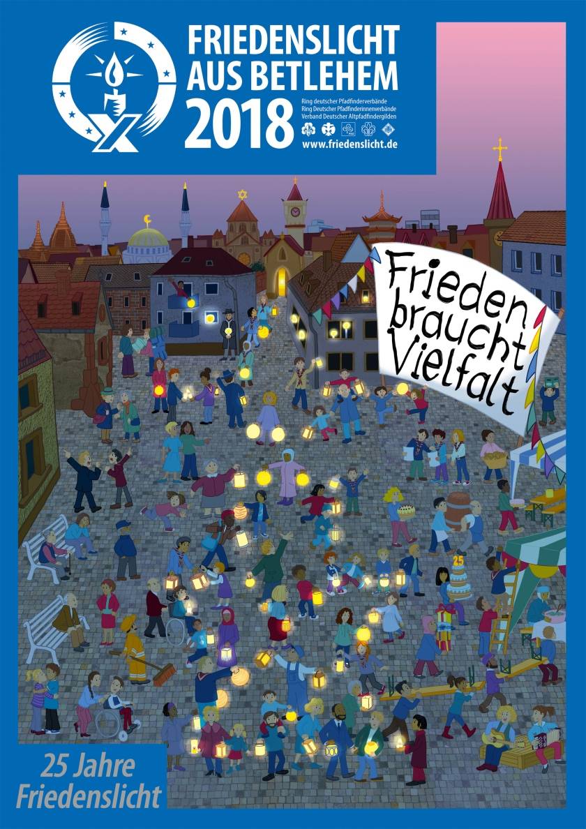 Lichtübergabe ab 18 Uhr in St. Lambertus: Friedenslicht von Betlehem 2018 kommt nach Mettmann