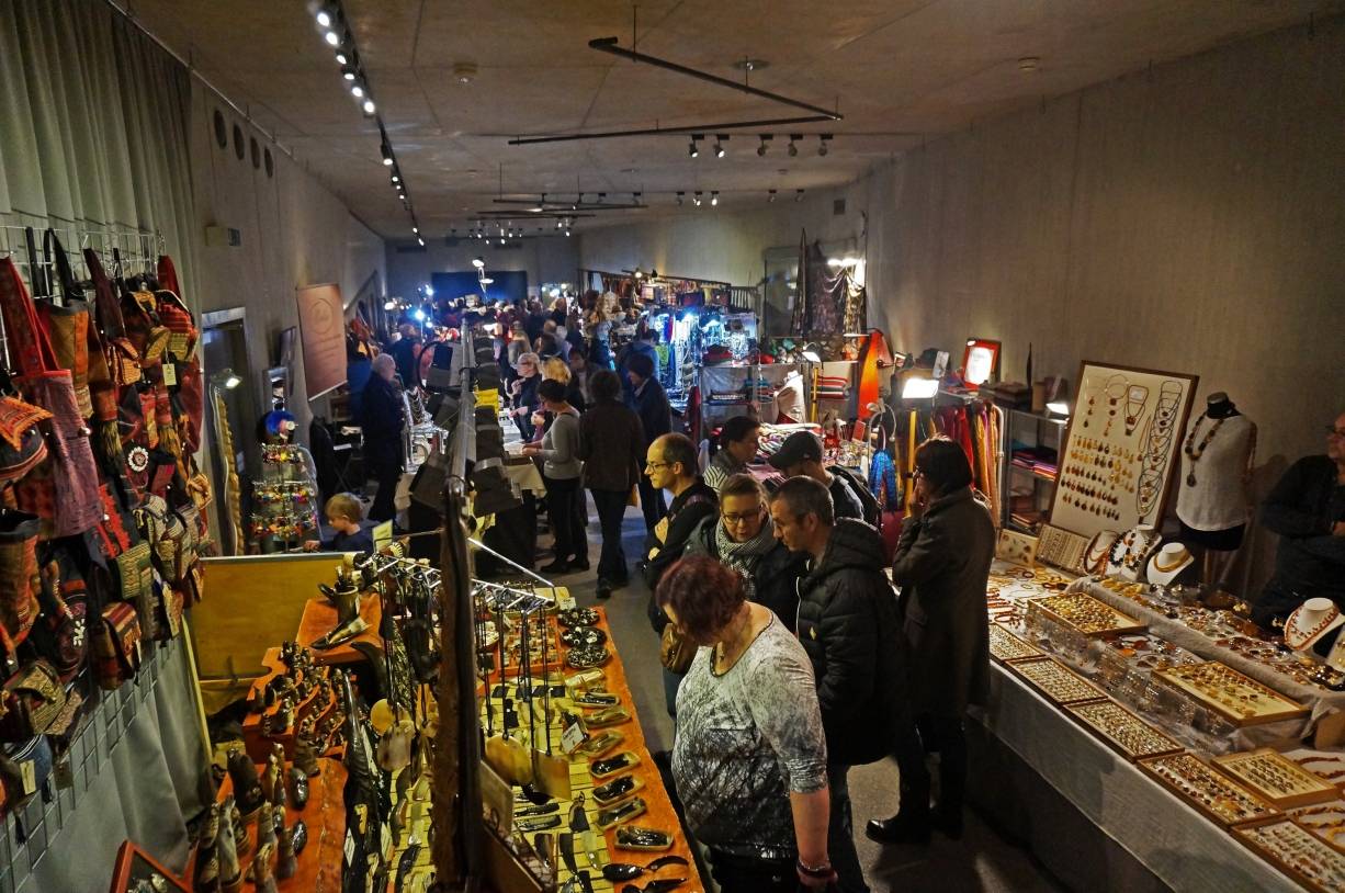 Vorweihnachtsmarkt im Neanderthal Museum