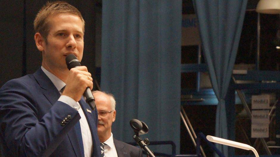 Erkraths Bürgermeister Christoph Schulz sprach das...