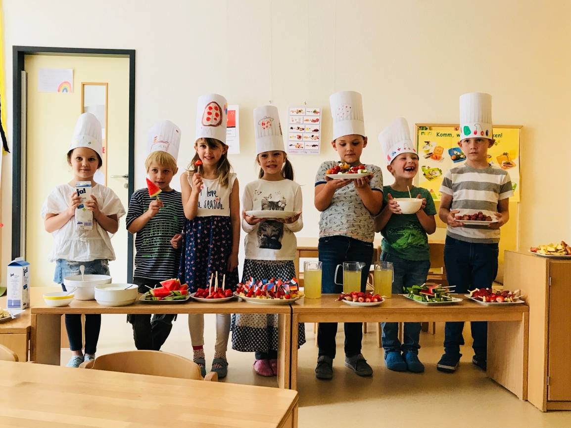 Erfolgsprogramm "Schmecken lernen" für Vorschulkinder