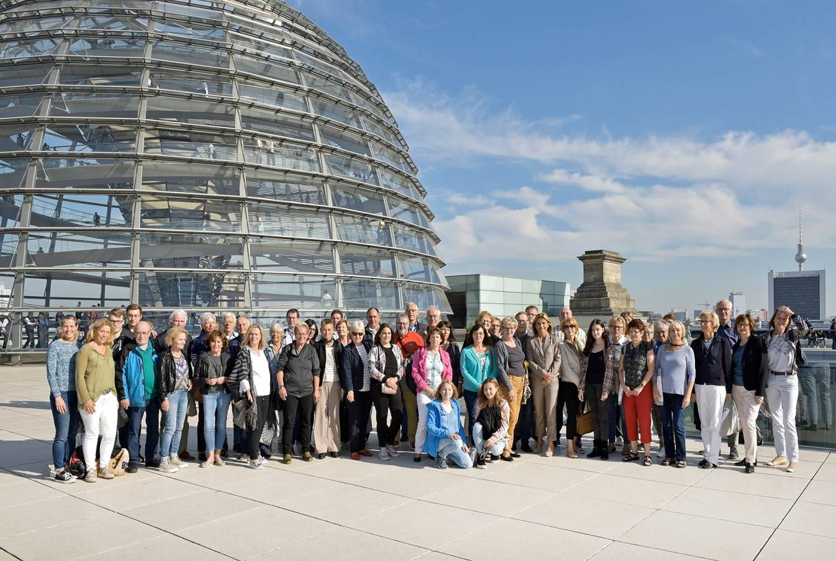 Besuch aus der Heimat in der Hauptstadt