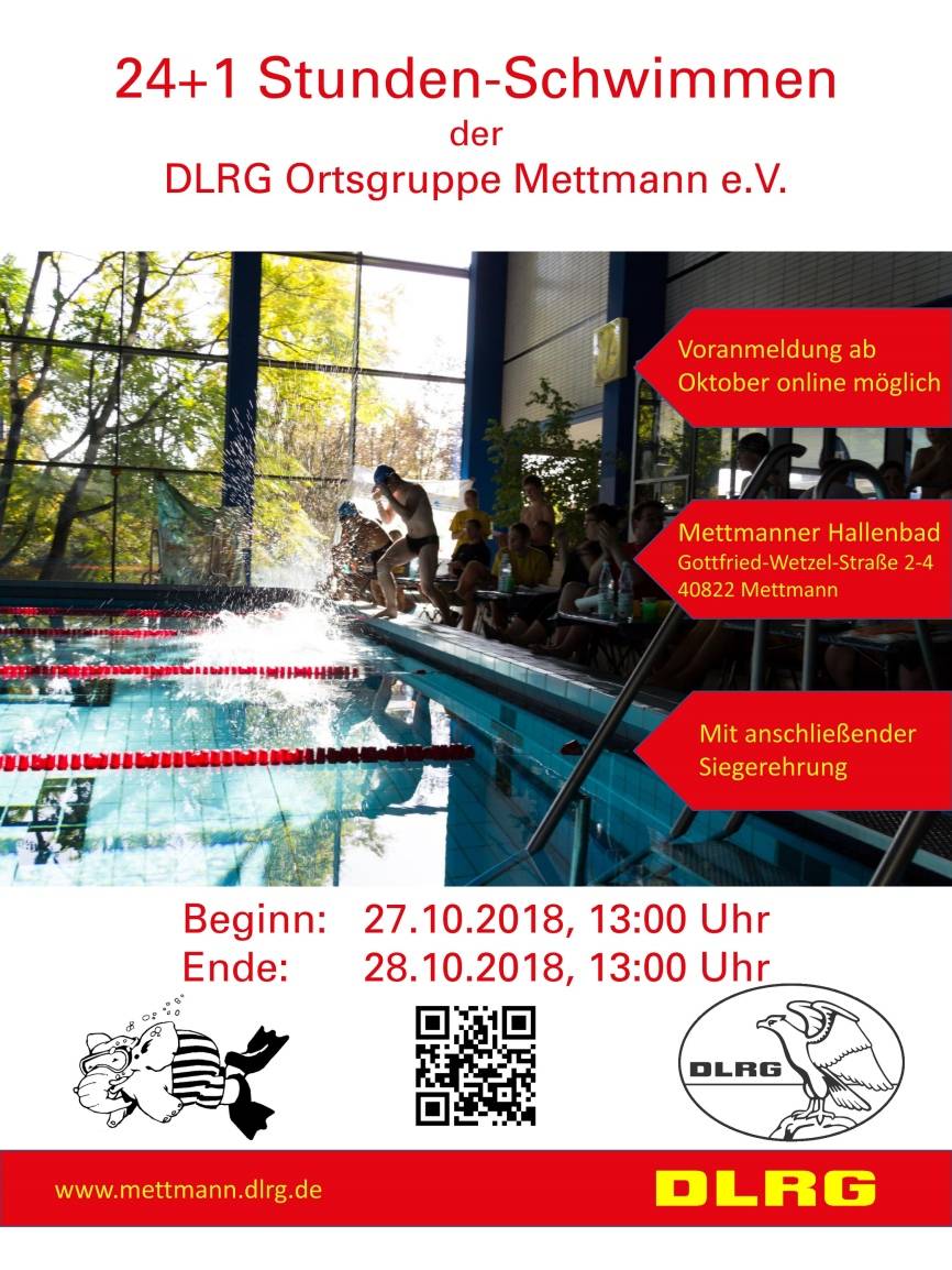 DLRG 24+1 Stunden-Schwimmen