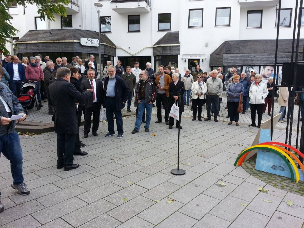 Viele Bürger nahmen am Stadtgebet teil