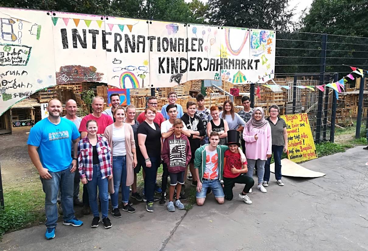 Bauspielplatz endet mit großem Abschlussfest