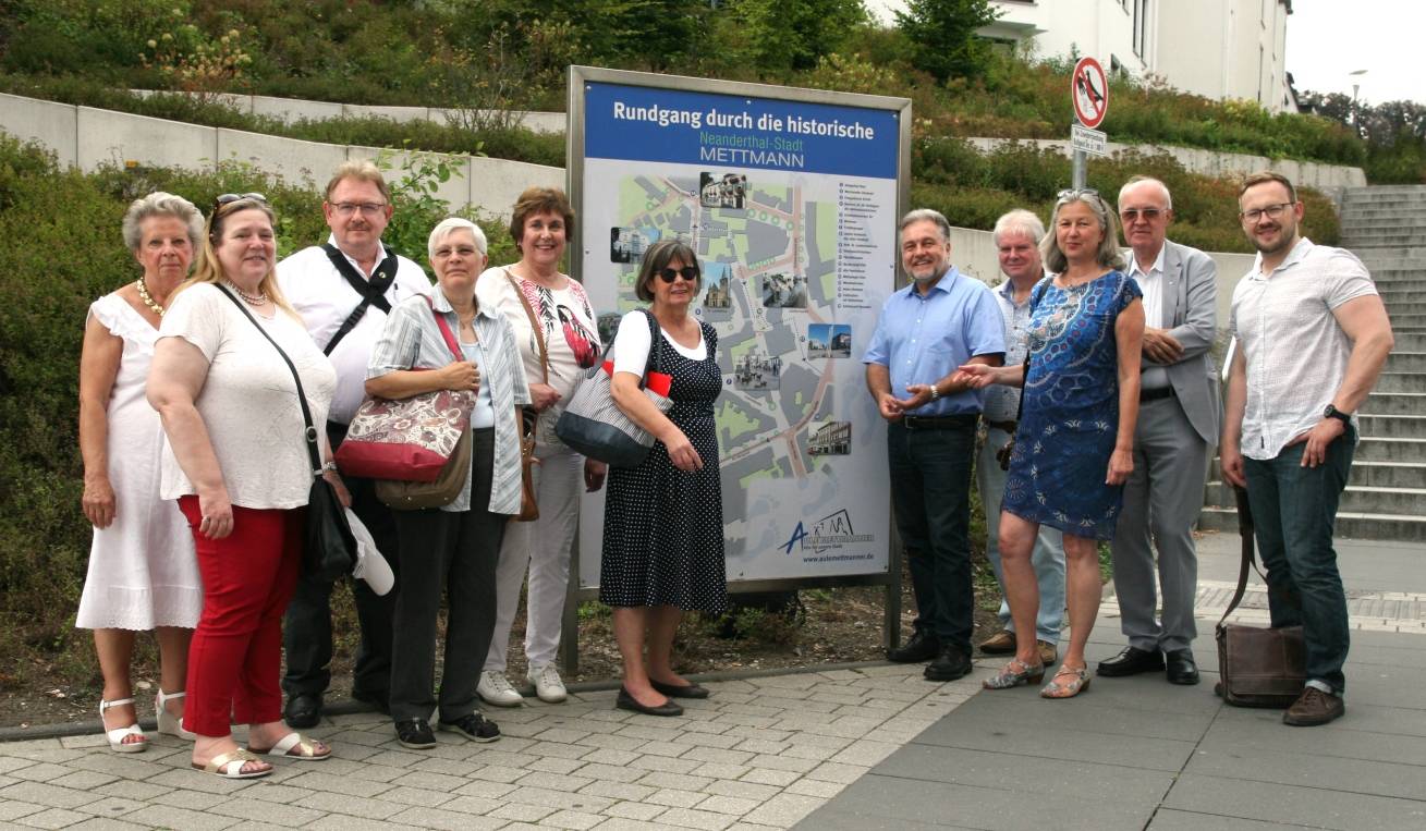 Juristen auf Entdeckertour durch die Kreisstadt Mettmann