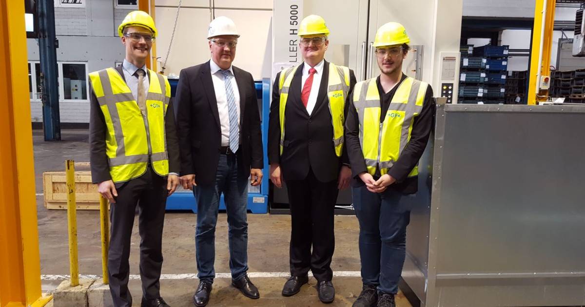 Untrieser zu Besuch bei der Fischer GmbH in Mettmann