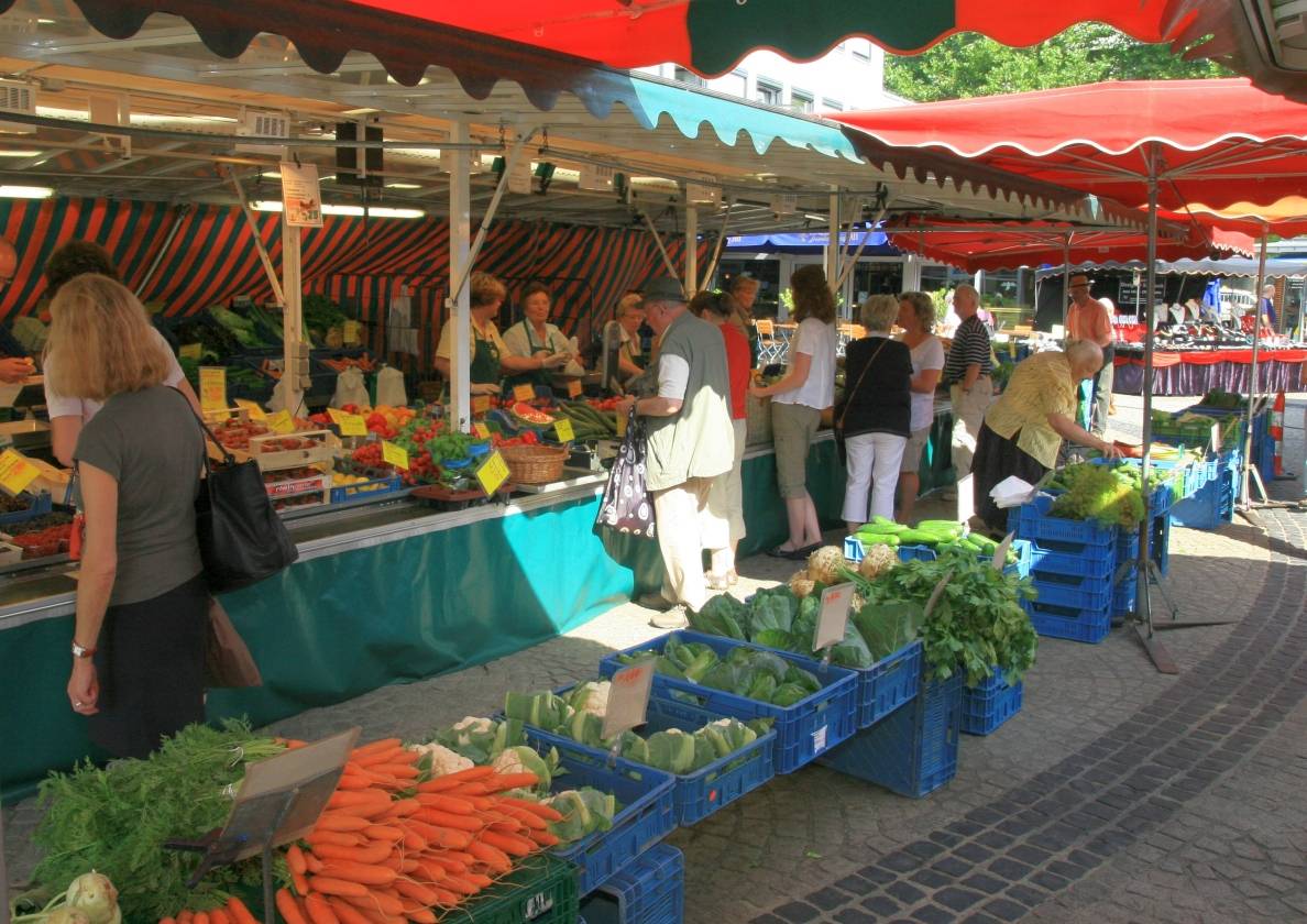 Wochenmarkt fällt am Karnevalssamstag aus