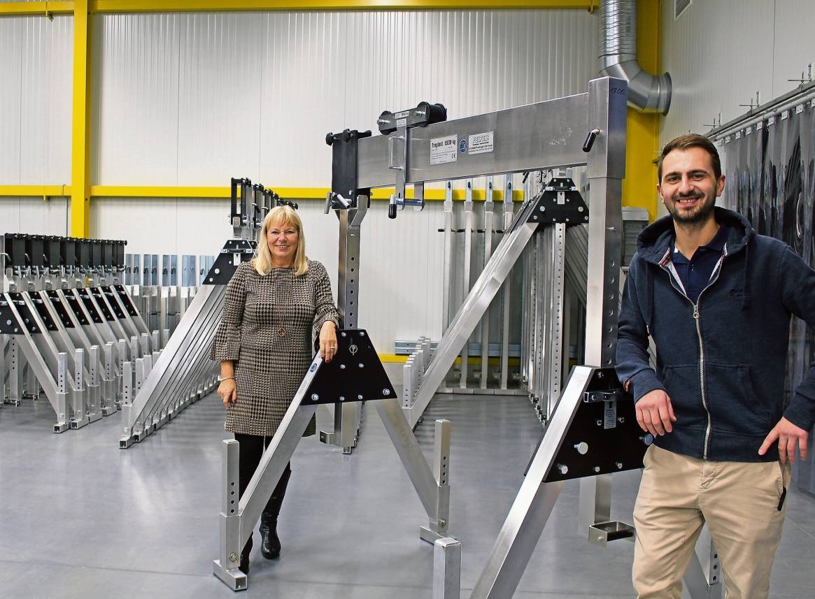  Erika und Robert Feltes- zwei Generationen leiten das Erfolgsunternehmen aus Mettmann. 