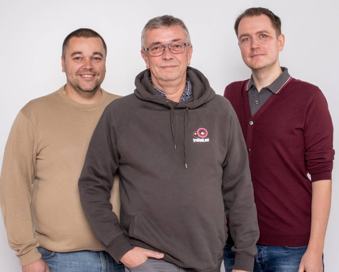  Vorstand des neuen Fördervereins Freifunk im Neanderland: Stephan Plarre, Jörg Kahm, Lutz Wulfestieg (v.l.n.r.). 