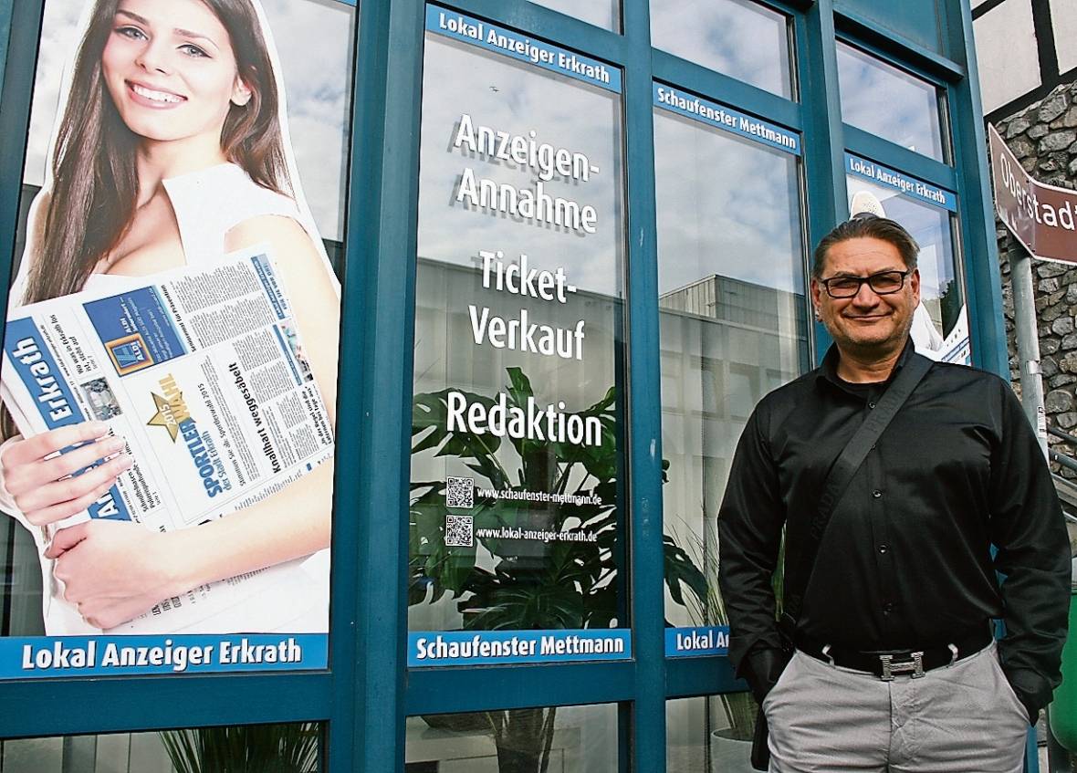  Alex Baur ist der Mann, der beim Schaufenster Mettmann dafür sorgt, dass Sie, liebe Leser, Ihre Zeitung auch bekommen! 