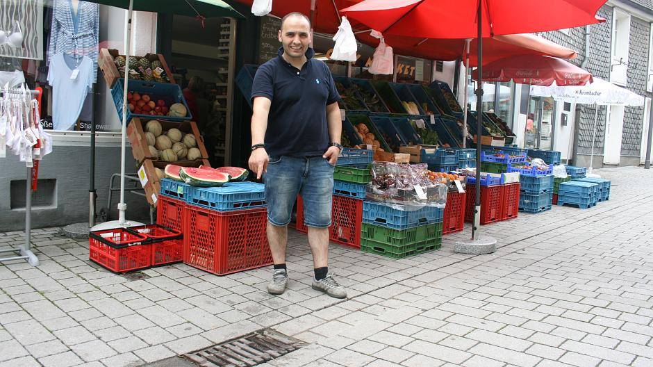 Unwetterschäden in der Innenstadt