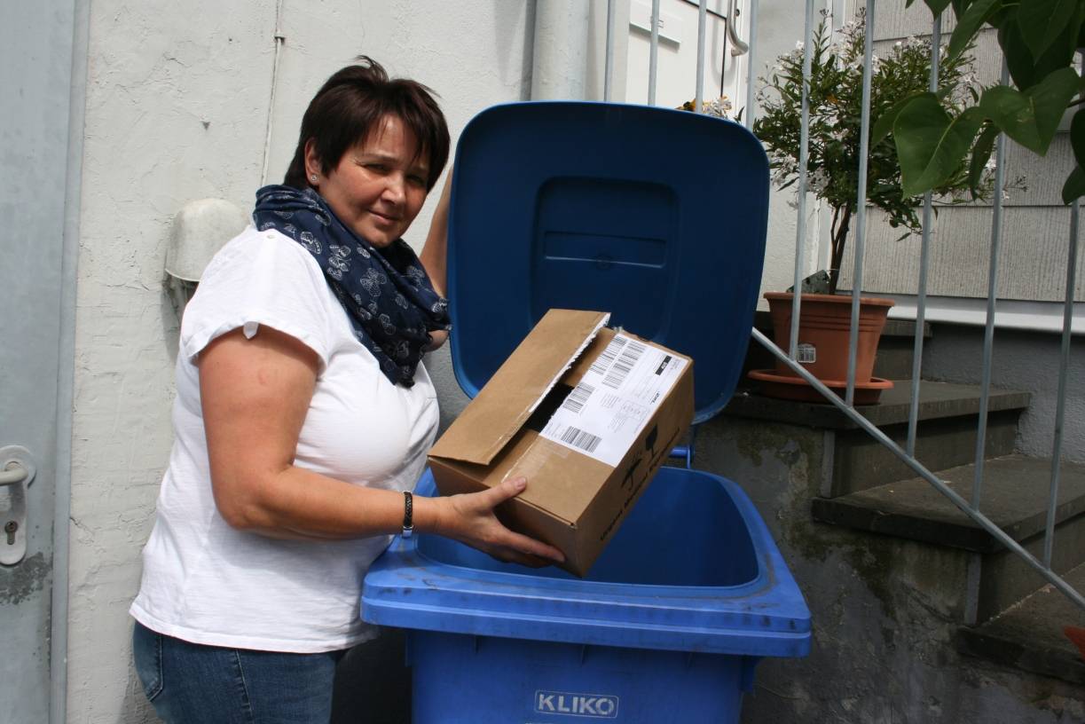 Wenn der DHL-Mann das Paket in den Müll wirft