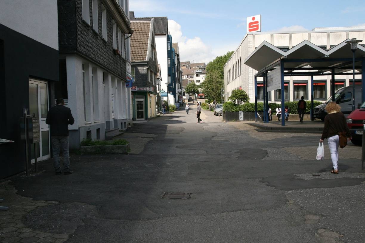 Die Reste der Innenstadt sollen im gleichen Stil umgebaut werden