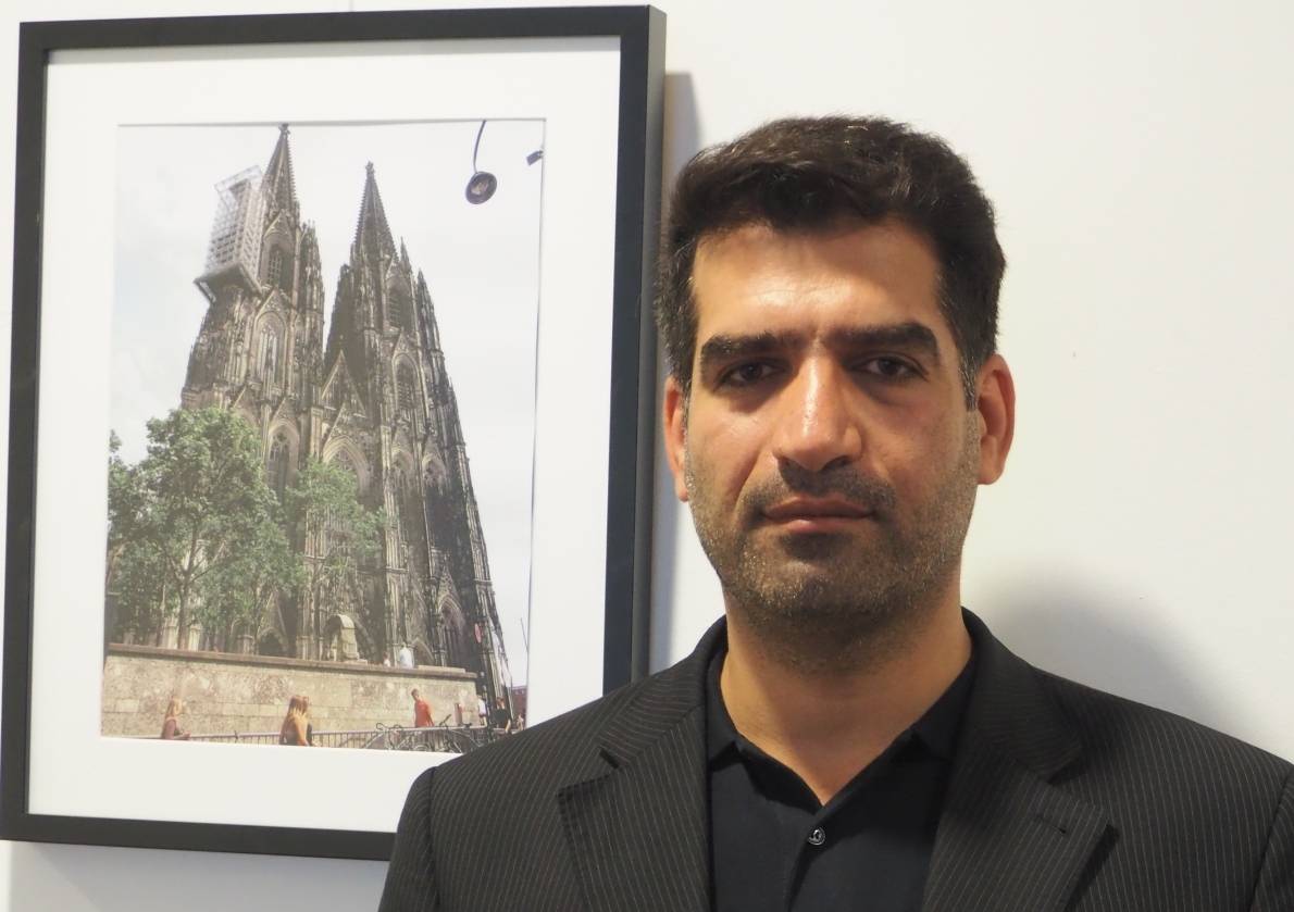  Hossein Asivand möchte auch den Kölner Dom noch malen. 