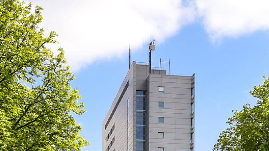 Eins von rund 100 Hochhäusern des BLB NRW: Das Oberlandesgericht...
