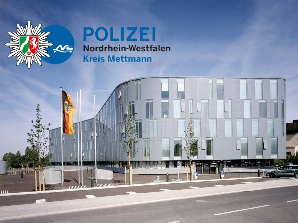  Dienstgebäude der Kreispolizeibehörde Mettmann. 