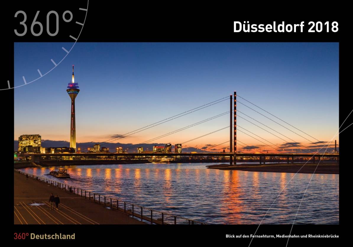Düsseldorf im Großformat: Kalender mit Fotos von Erik Wellmann: Mettmanner Fotograf bringt Kalender heraus