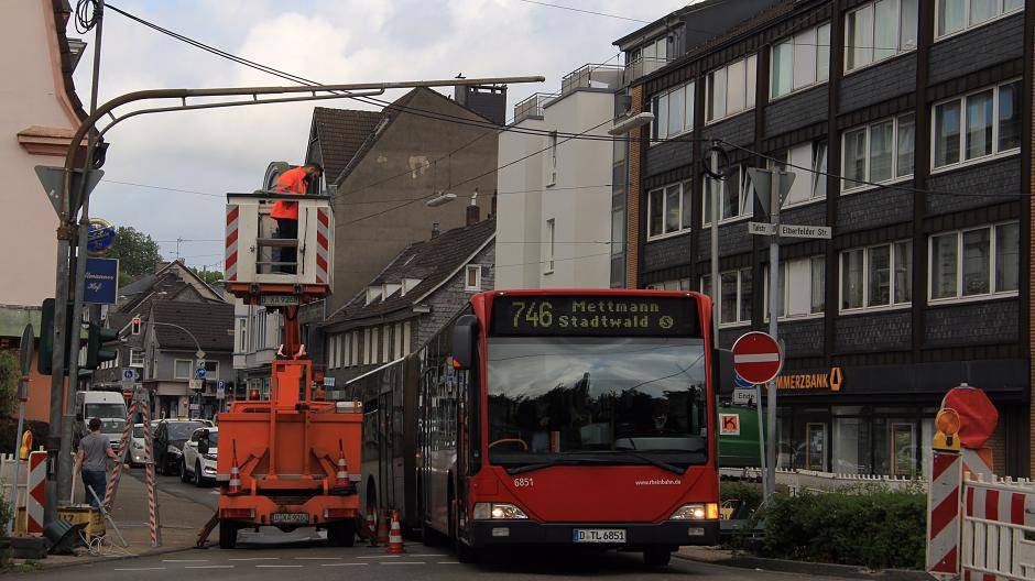 Die Umbauarbeiten haben begonnen