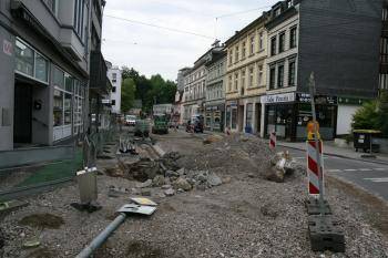 "Baustelle in der Innenstadt liegt im Zeitplan"