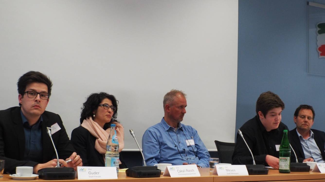 Max Guder, , Arlin Cakal-Rasch, Axel Meven, Sven Pulst und Volker Seidel (v.li). 