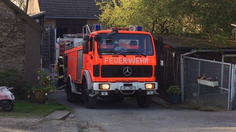 Brand in der Außenbürgerschaft