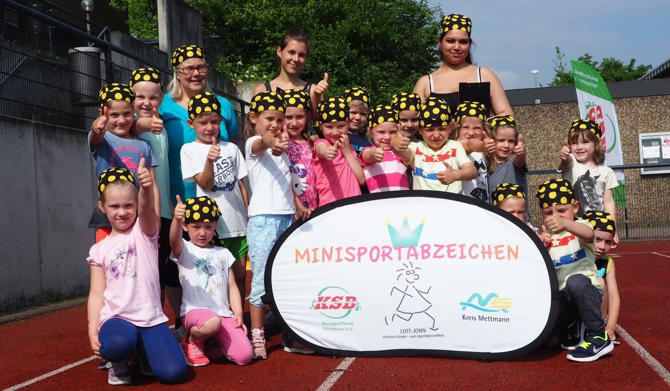 130 Goldmedaillen bei den Minisportabzeichen