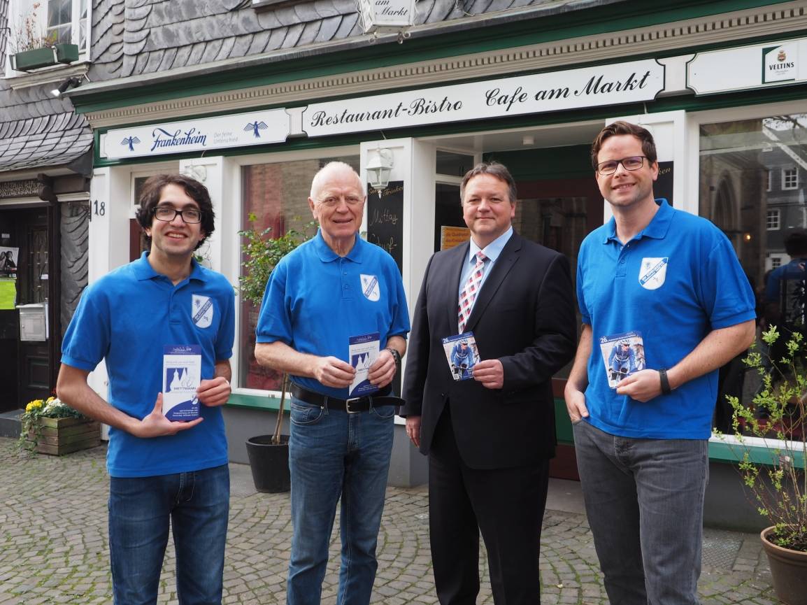 Das 26. Radrennen ‚Rund ums Rathaus’ naht