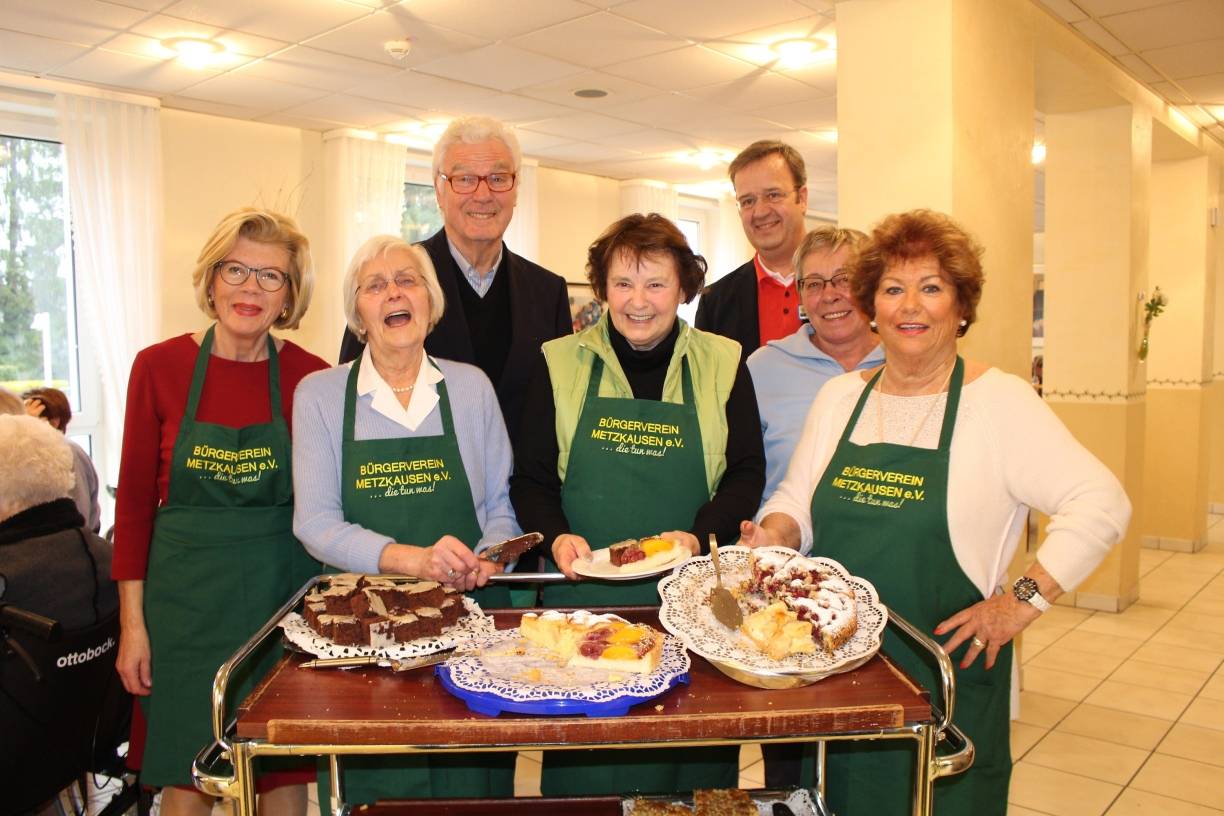  Dank des Bürgervereins Metzkausen war es ein geselliger Nachmittag im St. Elisabeth-Haus an der Düsseldorfer Straße. 
