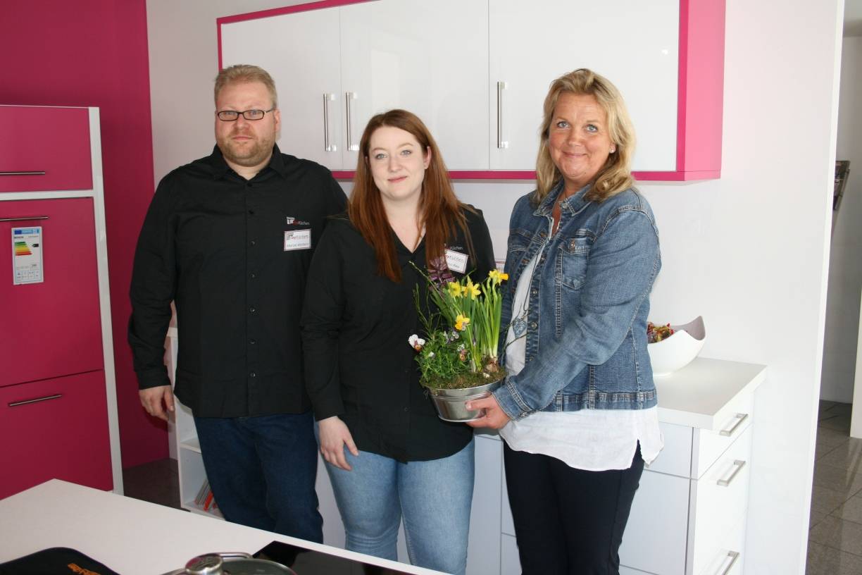  Marcel Wolters, Carina Bay und Martina Regge vom Schaufenster Mettmann. 