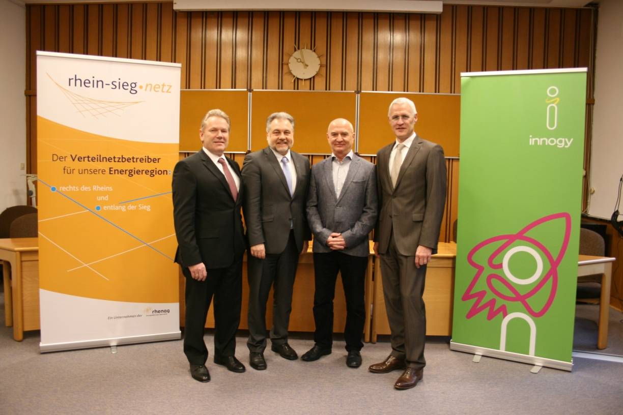  Dr. Joachim Schneider, Thomas Dinkelmann, Reinhold Salewskis und Kurt Rommel. 