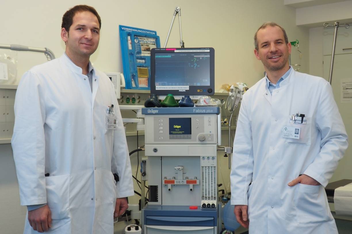  Neue Doppelspitze: Dr. med. Sebastian Rossbach und Dr. med. Oliver Hofer. 