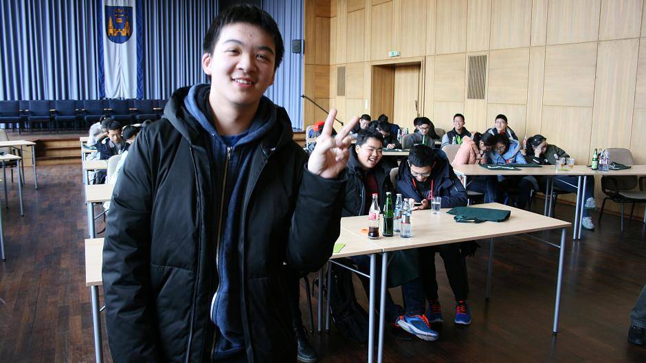 Chinesischen Schülern gefällt Mettmann