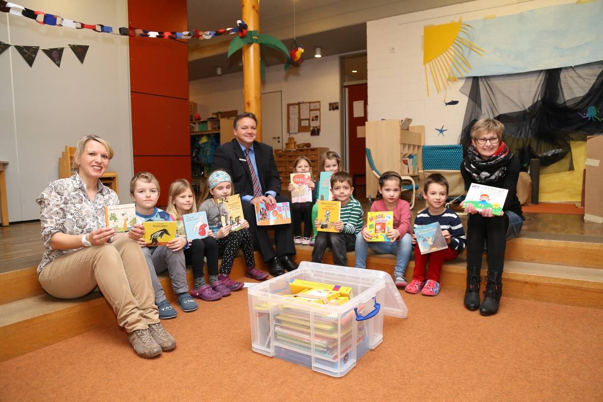 „Kinder stürzen sich aufs Lesen"